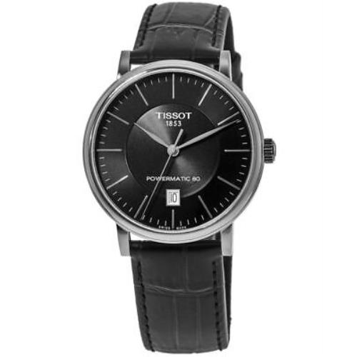 Tissot Carson Automatic Black Dial Men`s Watch T122.407.16.051.00