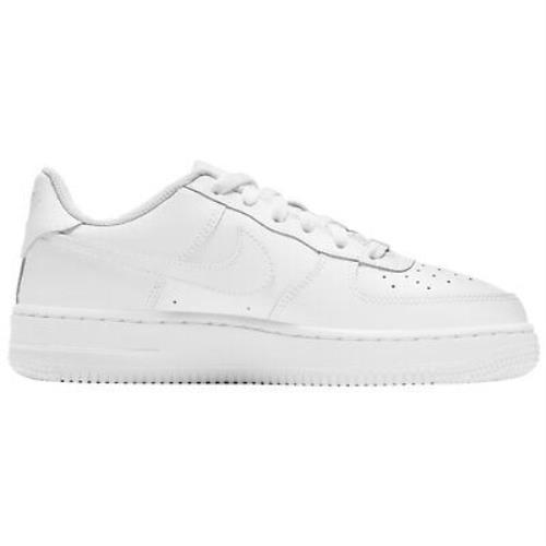 Nike Big Kid`s Air Force 1 LE Basketball Shoes - White/White , White/White Manufacturer