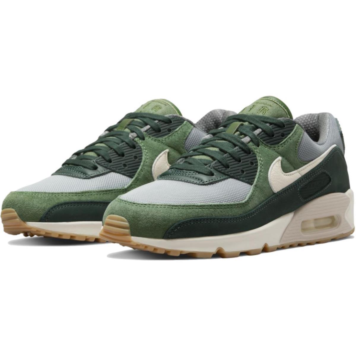 Nike Men`s Air Max 90 Premium `pro Green` Shoes Sneakers DH4621-300
