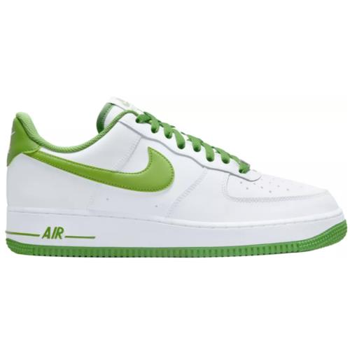 Nike Men`s Air Force 1 `07 Basketball Shoe - White/Chlorophyll , White/Chlorophyll Manufacturer