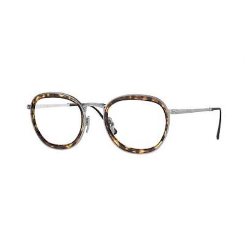 Persol PO5009VT 8014 Phantos Silver Demo Lens 47 mm Unisex Eyeglasses