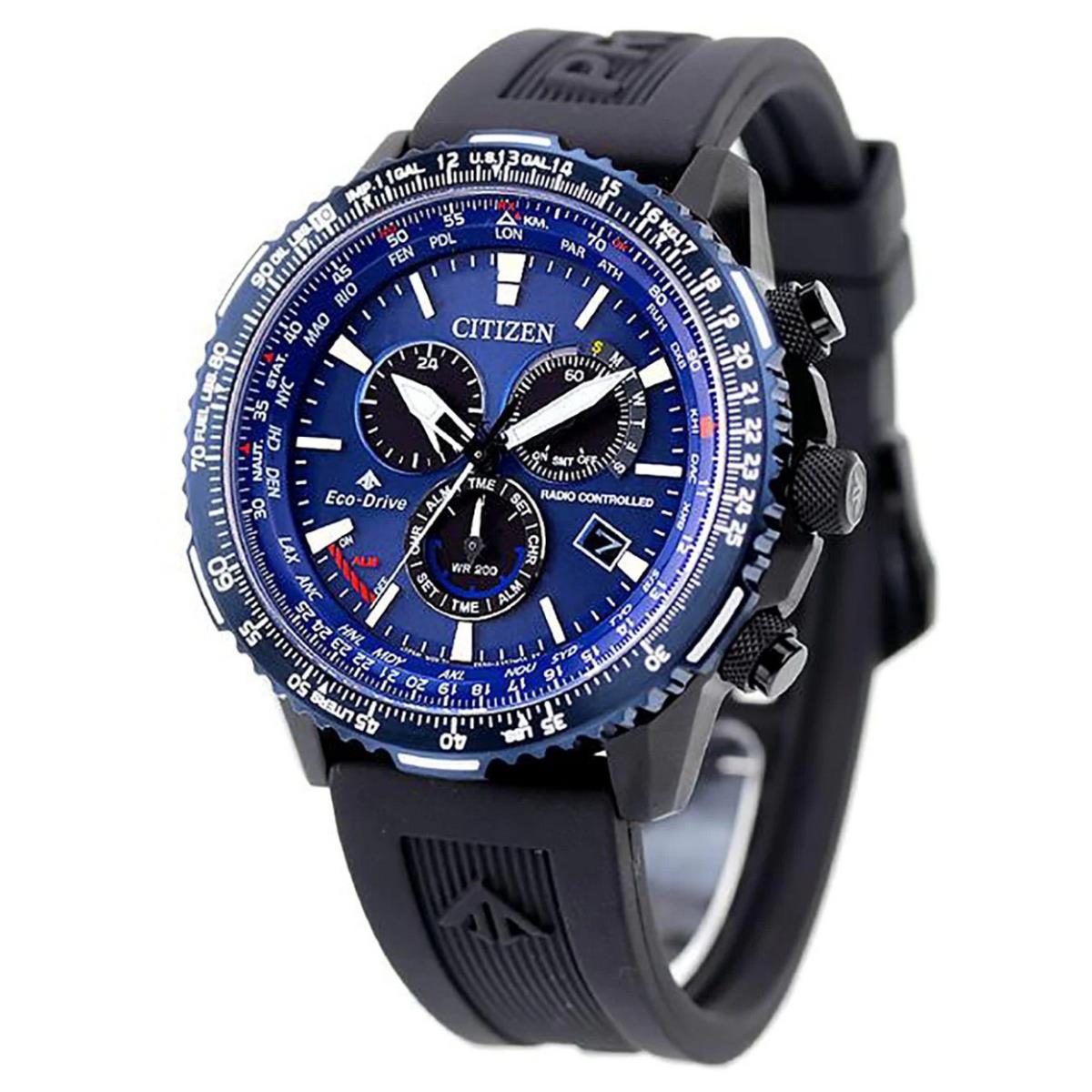 Citizen CB5006-02L Radio Controlled Promaster Sapphire Air Blue Dial Eco-drive