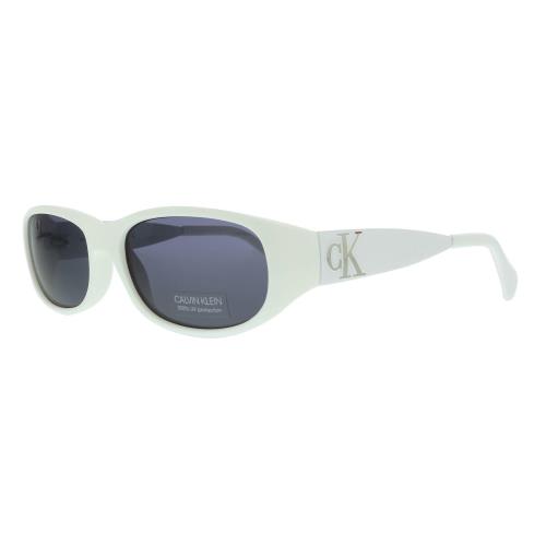 Calvin Klein Men/women Sunglasses CK21516S 104 Chalk/black Oval 100%UV 55-16-135