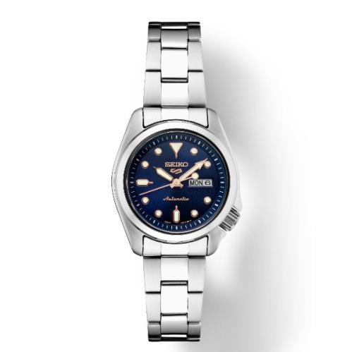 Seiko 5 Sports Collection Automatic Navy Blue Dial Men`s Watch SRE003