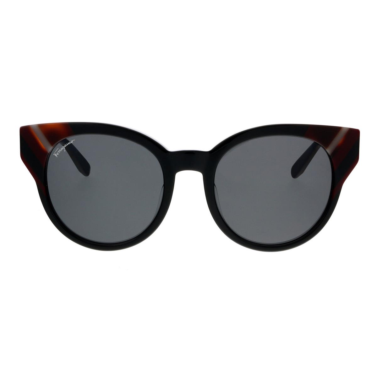 Salvatore Ferragamo SF883SA 001 Black Square Sunglasses