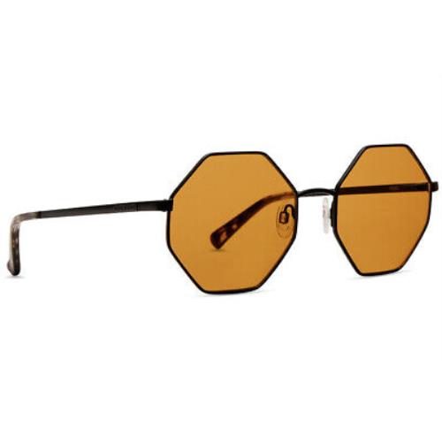 Vonzipper Unisex Pearl Sunglasses Black Satin Amber / Orange Sjwftpea Bao