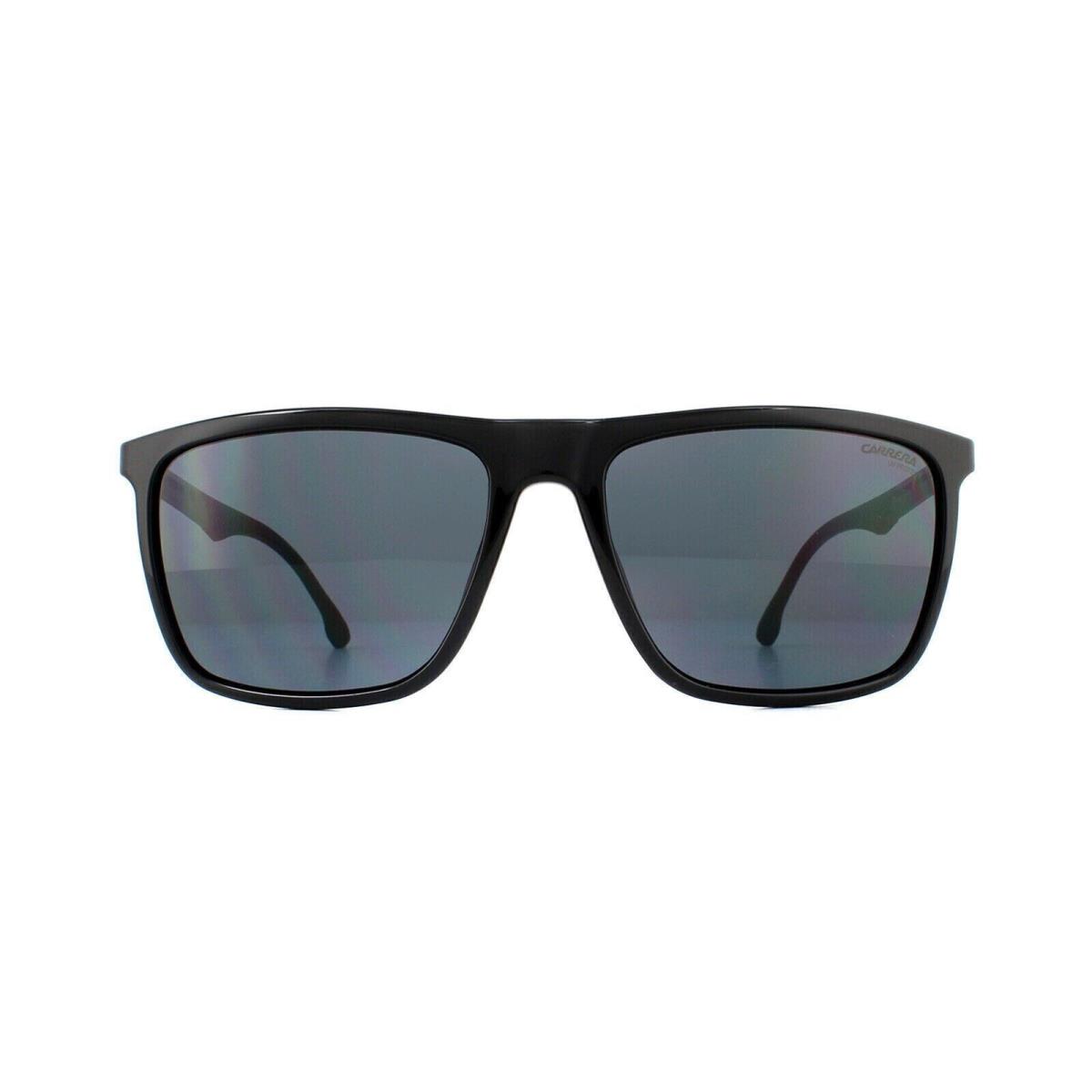 Carrera CA8032/S 0807 IR Sunglasses Black Frame Grey Lenses 57 Mm