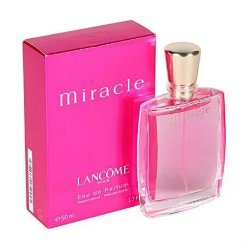 Miracle By Lancome For Women Edp Spray Perfume 1.7 oz