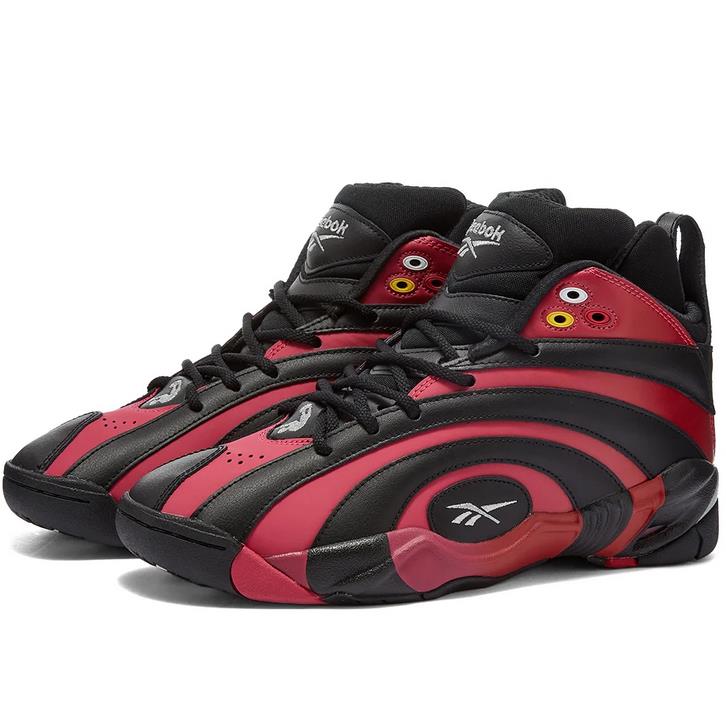 Reebok X Shaqnosis X Damien Lillard Men`s Basketball Shoes Size 9.5 Red Black