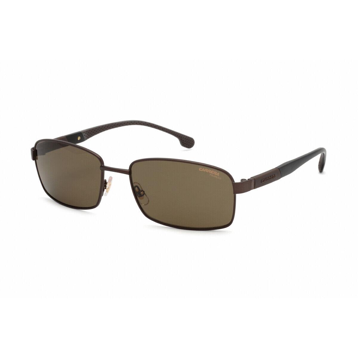 Carrera 8037/S 0VZH SP Matte Bronze/bronze Polarized 58-18-140 Sunglasses