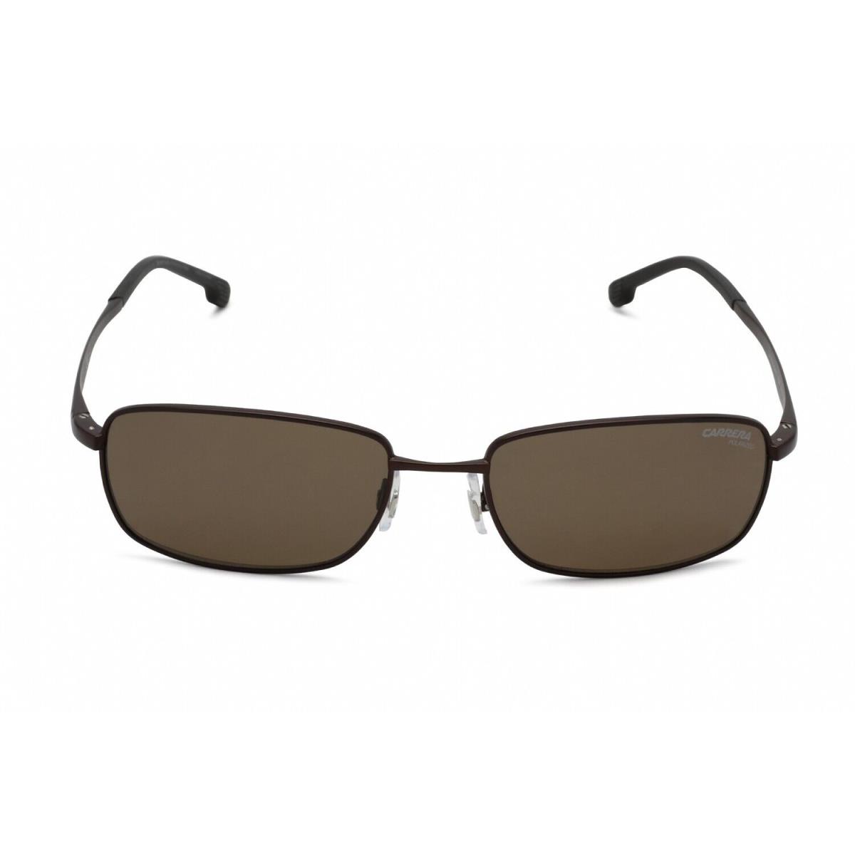 Carrera 8043/S 009Q SP Rectangle Brown Sunglasses