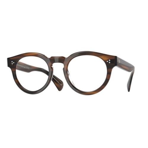 Oliver Peoples 0OV5475U Rosden 1724 Tuscany Tortoise Brown Round Eyeglasses - Frame: Brown, Lens: