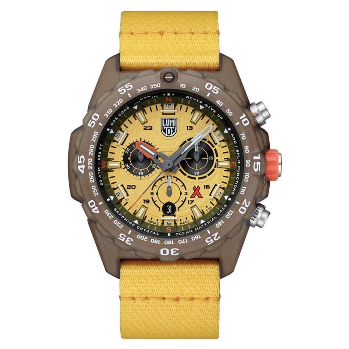 Luminox Bear Grylls XB.3745.ECO Survival Master X Tide 45mm Quartz Men`s Watch