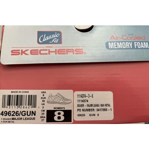 Skechers shoes Classic Fit - Gunmetal 0
