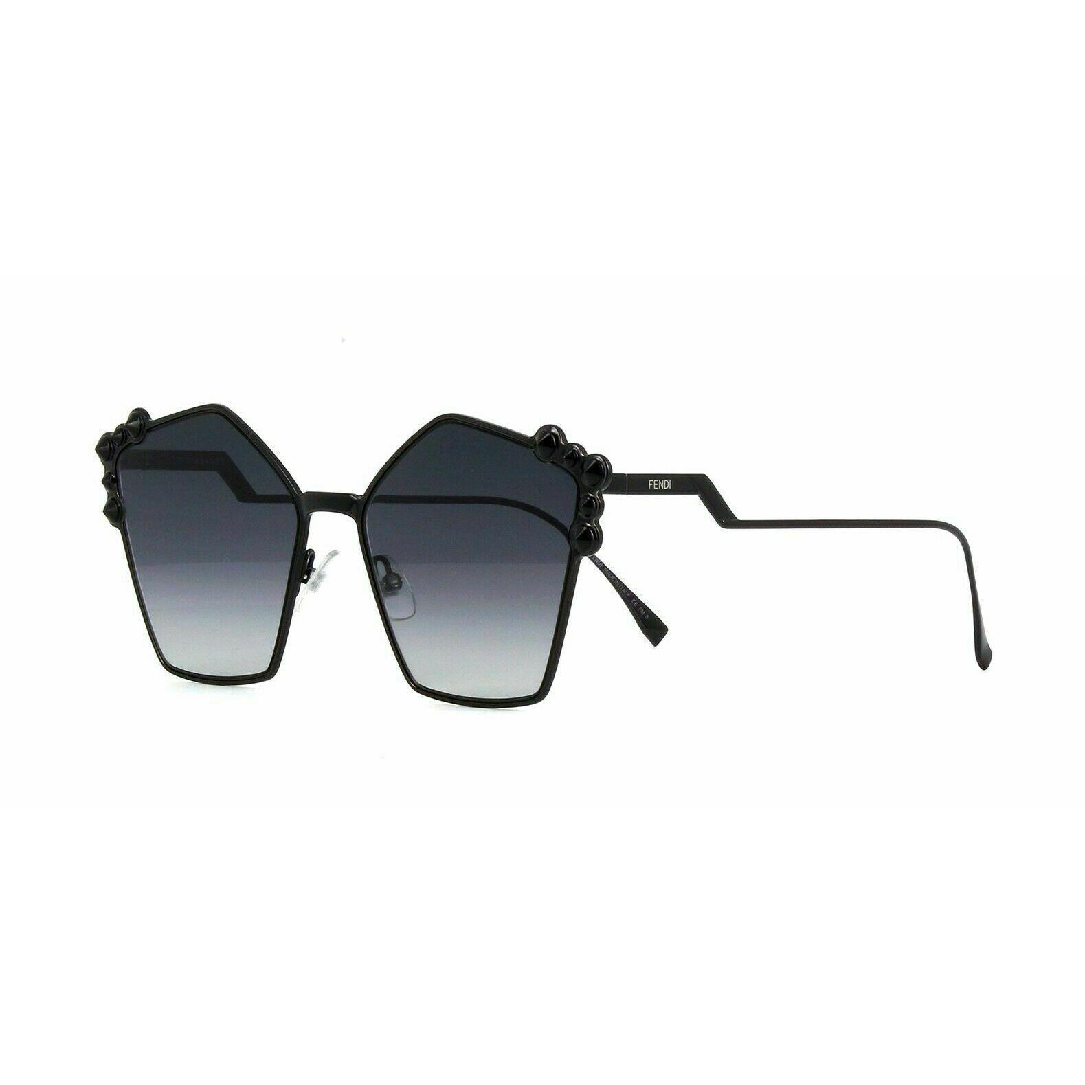 Fendi Can Eye FF 0261/S Black Frame / Grey Shaded 2O5/9O Sunglasses