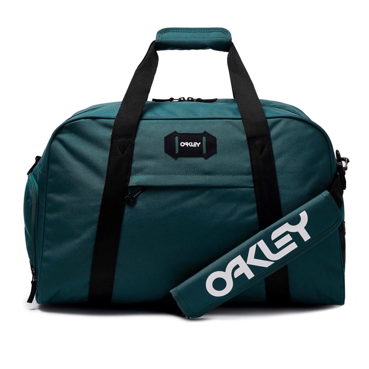 Oakley Street Duffle Shoulder Bag Mens Weekend Case 50L Teal 921443 9PE - Green