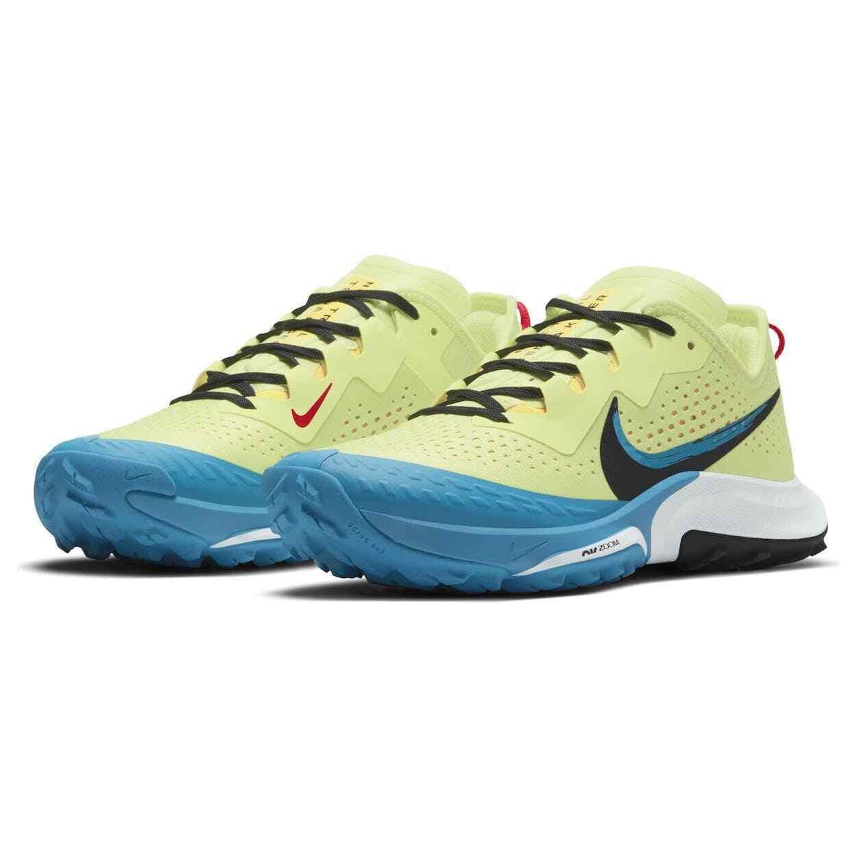 Nike Air Zoom Terra Kiger 7 Womens Size 6 Sneaker Shoes CW6066 300 Limelight
