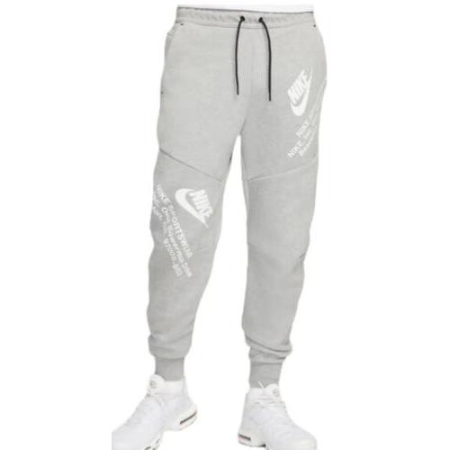 Nike Sportswear Tech Fleece Jogger Sweatpants Gray DM6480-063 Size 2XL Men