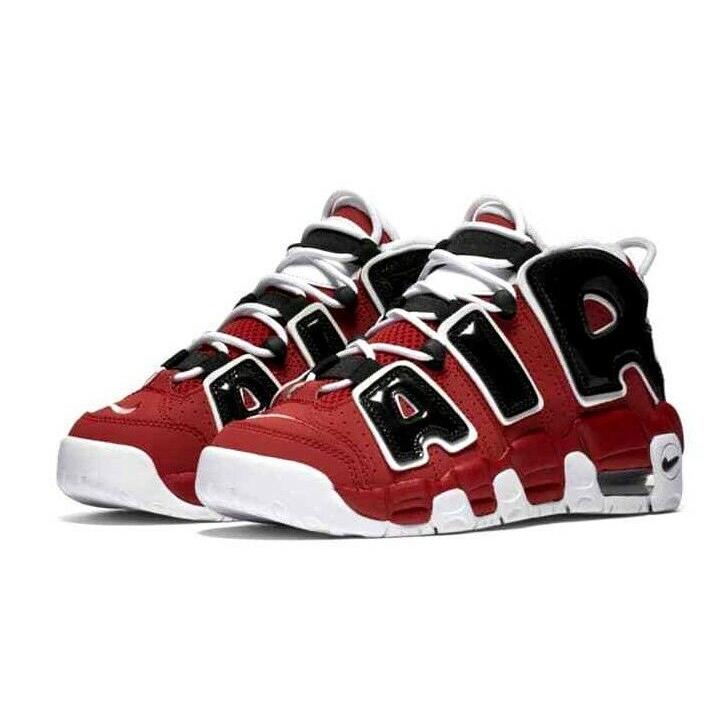 Nike Air More Uptempo GS Womens Size 6.5 Shoes 415082 600 Varsity Red sz 5Y