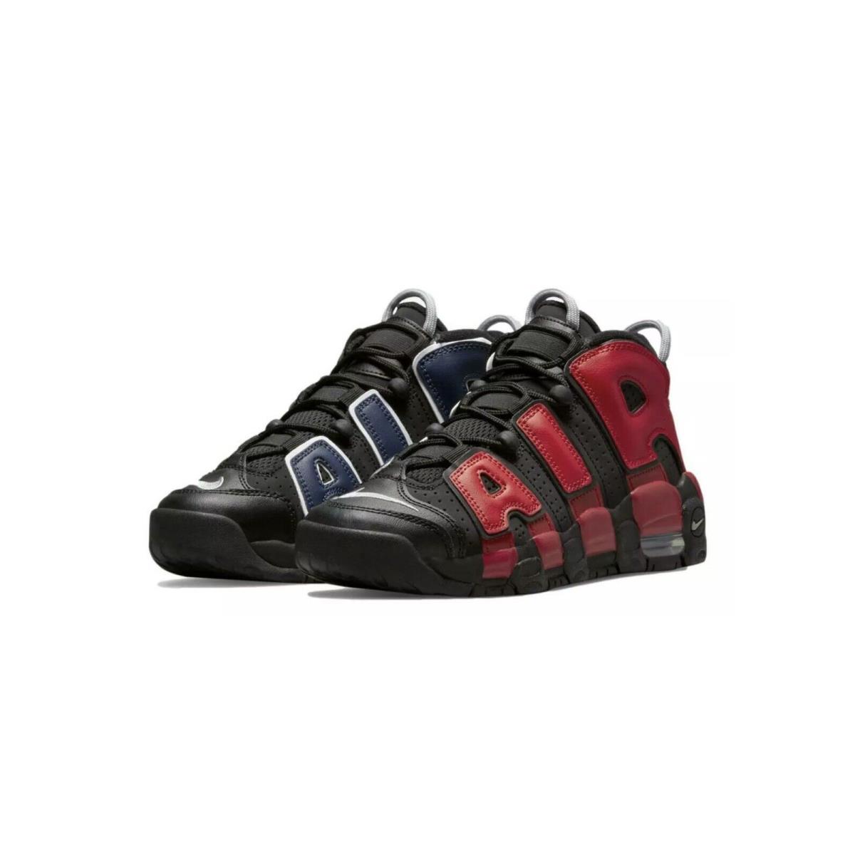 Nike Air More Uptempo GS Black-university Red SZ 5.5Y-WOMENS SZ 7 DM0017-001 - Black