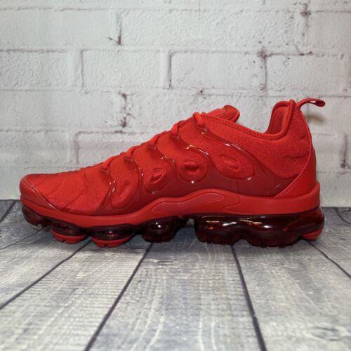 Nike air vapormax plus tn triple red shoes Clearance