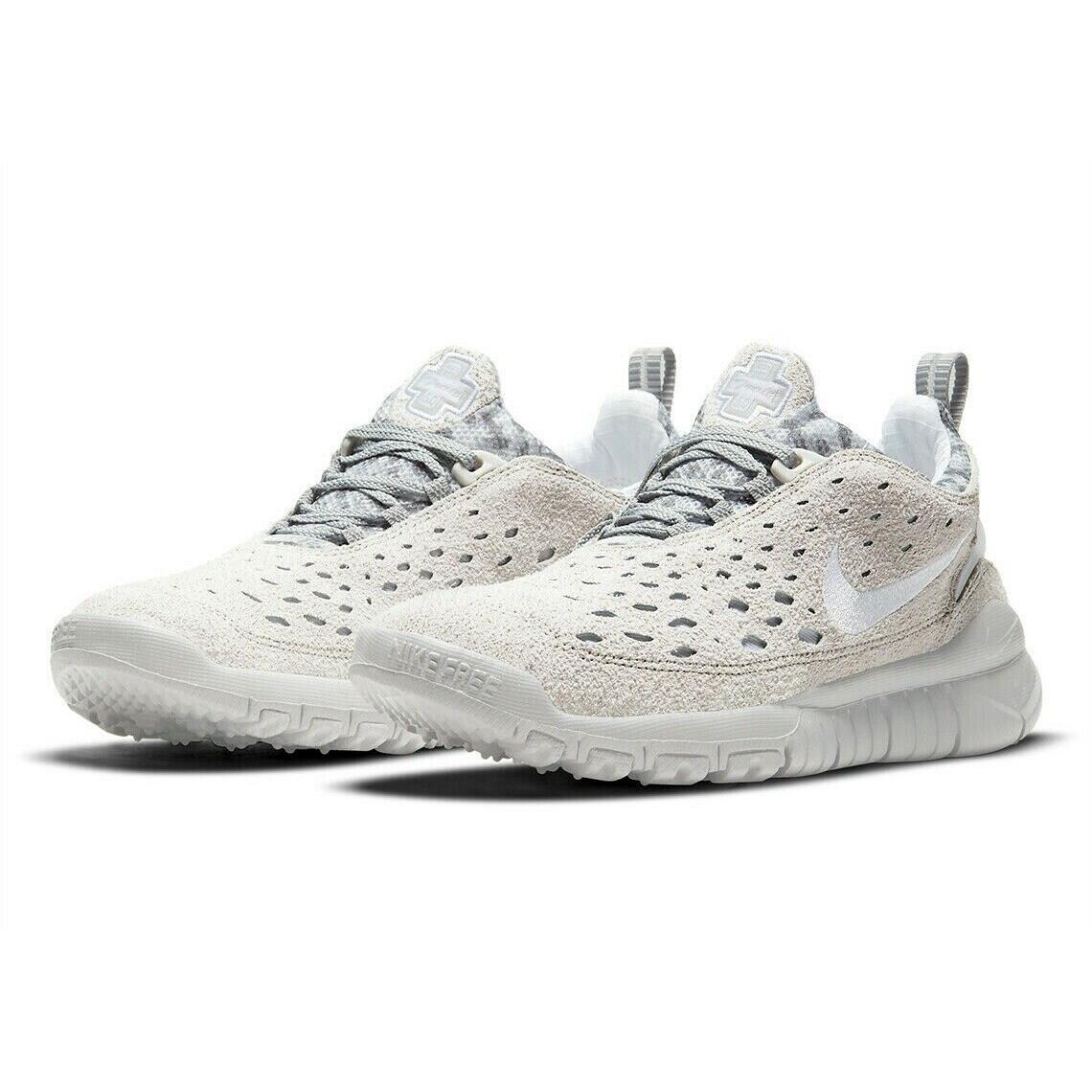 Nike Free Run Trail Womens Size 9.5 Sneakers Shoes CW5814 002 Neutral Gray - Gray