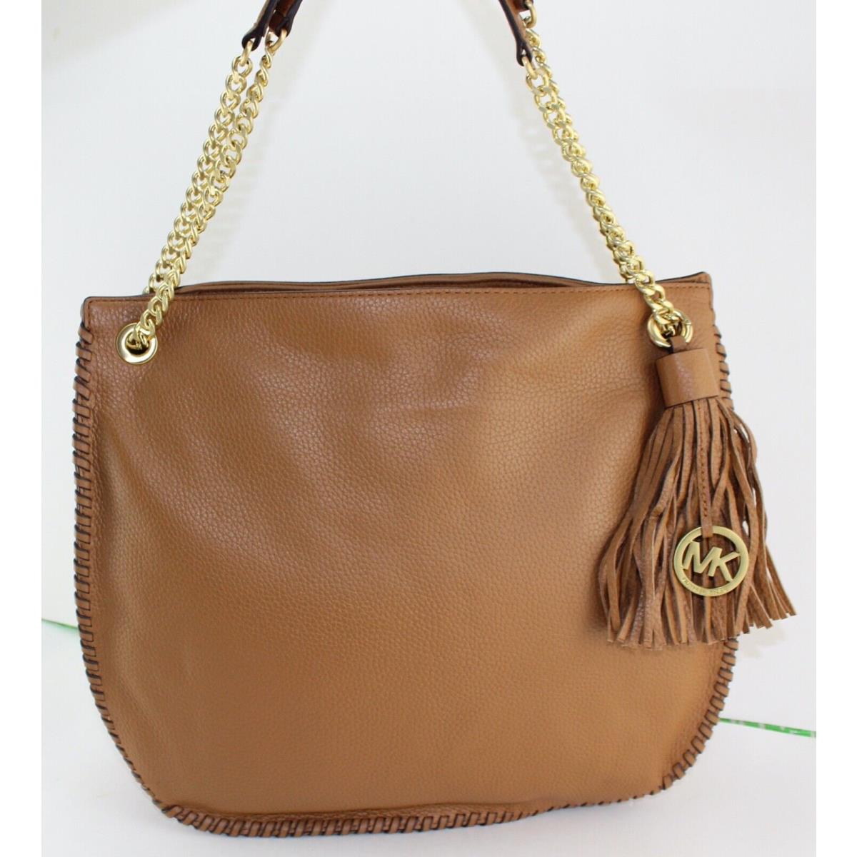 Michael Kors Whipped Chelsea Brown LG TZ Shoulder Bag Women`s