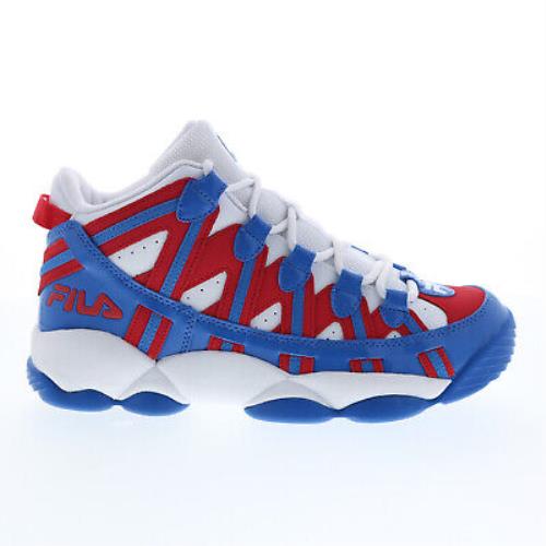 Fila Stackhouse Spaghetti Mens Blue Basketball Inspired Sneakers Shoes