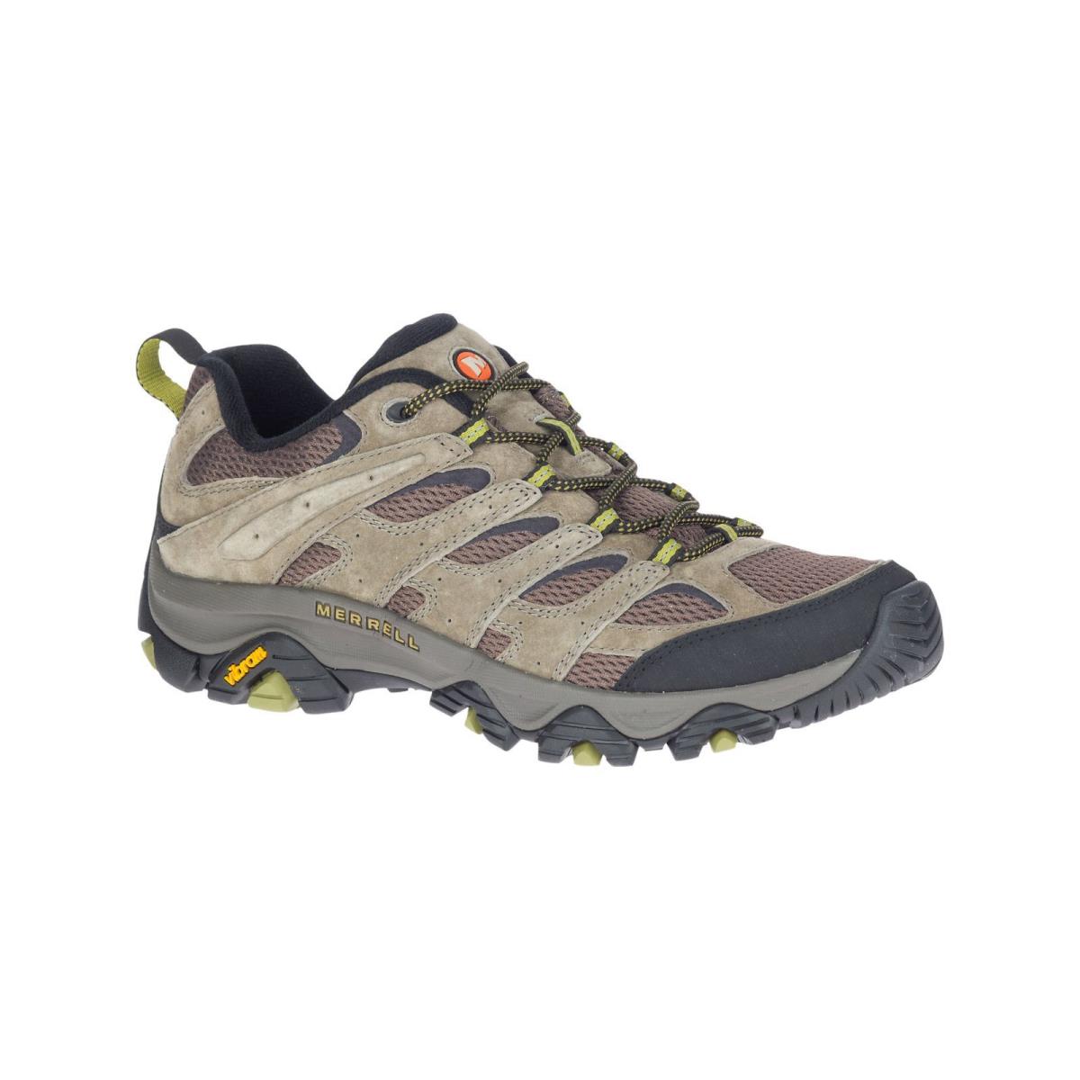 Merrell Men`s Generation Moab 3 Arch Support Shoes Breathable Hiking Shoes WALNUT/MOSS