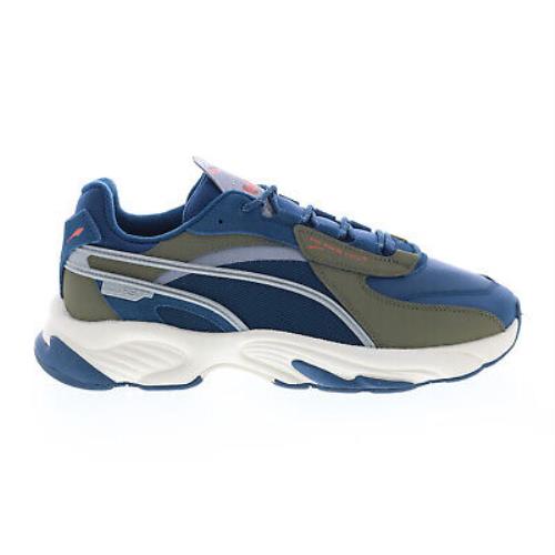 Puma Rs-connect Helly Hansen Mens Blue Collaboration Limited Sneakers Shoes