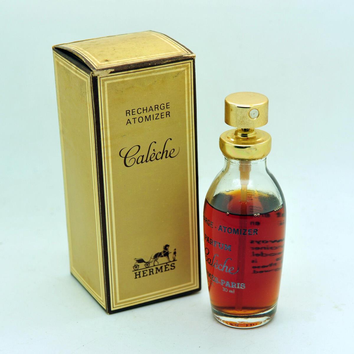 Vintage 1970`s Hermes Caleche 1 oz Parfum Perfume Refill Spray