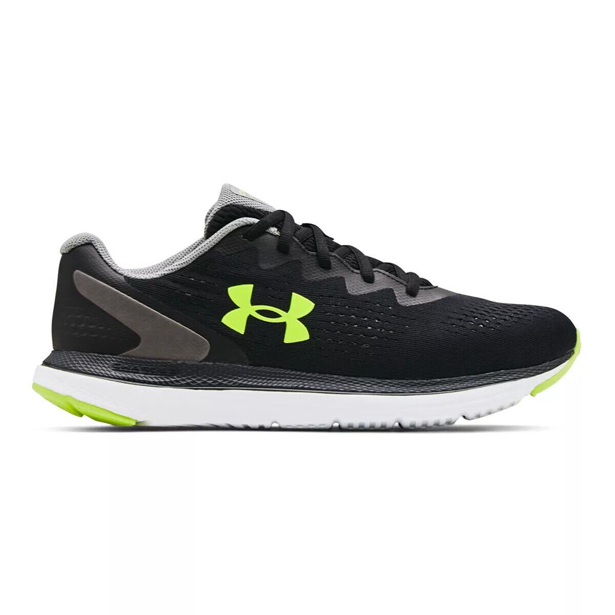 Under Armour Charged Impulse 2 Men`s Running Shoes 11.5 M w Box Black/yellow