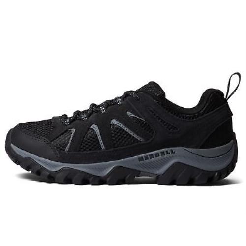 Merrell Men`s Oakcreek Hiking Shoes Black Size 9 M US