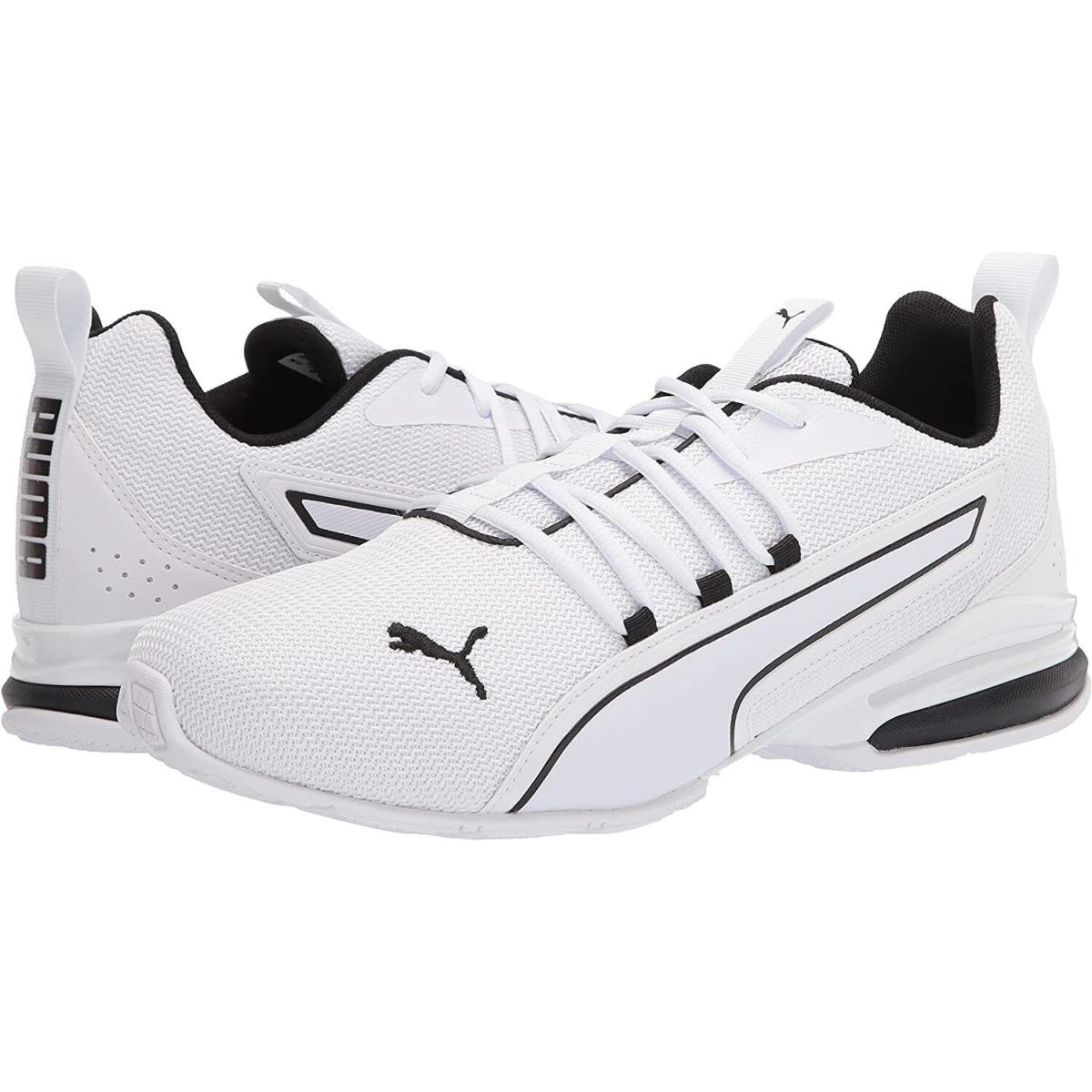 Men`s Shoes Puma Axelion Nxt Athletic Training Sneakers 19565603 White