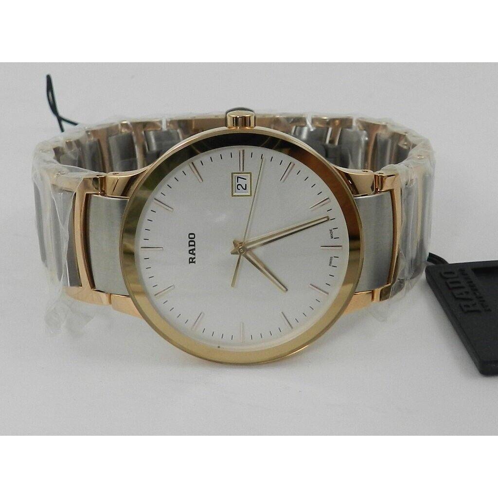 Rado Centrix Quartz Two-tone Men`s Watch R30554103 NO Box