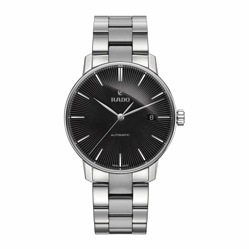 Rado Coupole Classic Black Dial Stainless Steel Men`s Watch R22860153