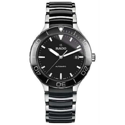 Rado Men`s R30002162 42mm Black Dial Stainless Steel and Ceramic Watch