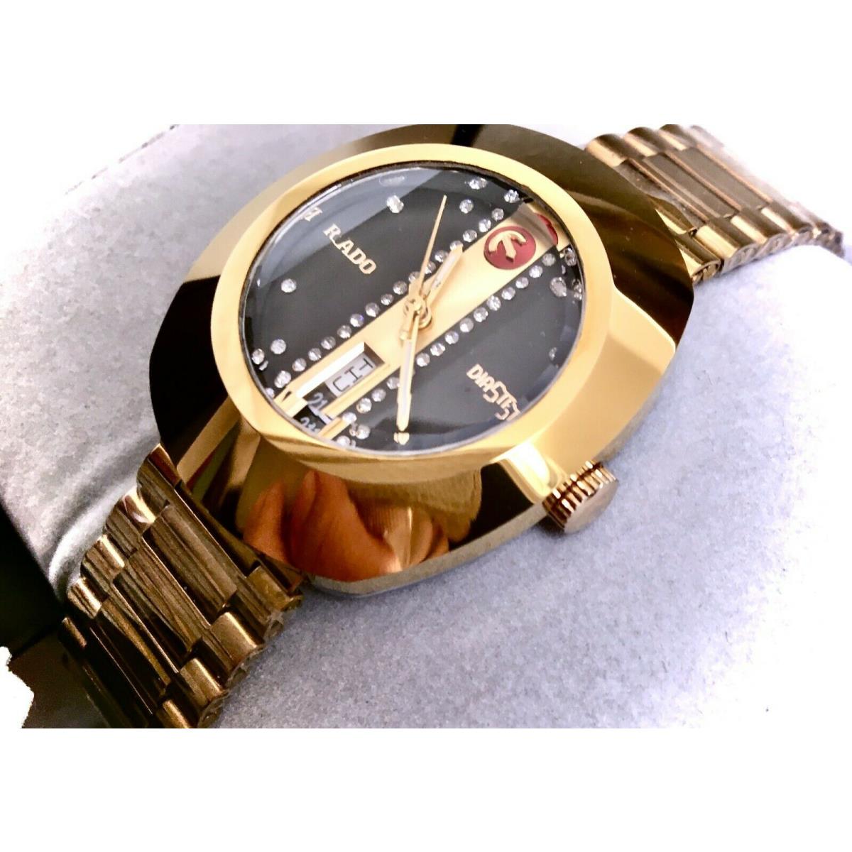 Rado Diastar R12413344 Automatic Gold Plated Swiss Men`s Watch