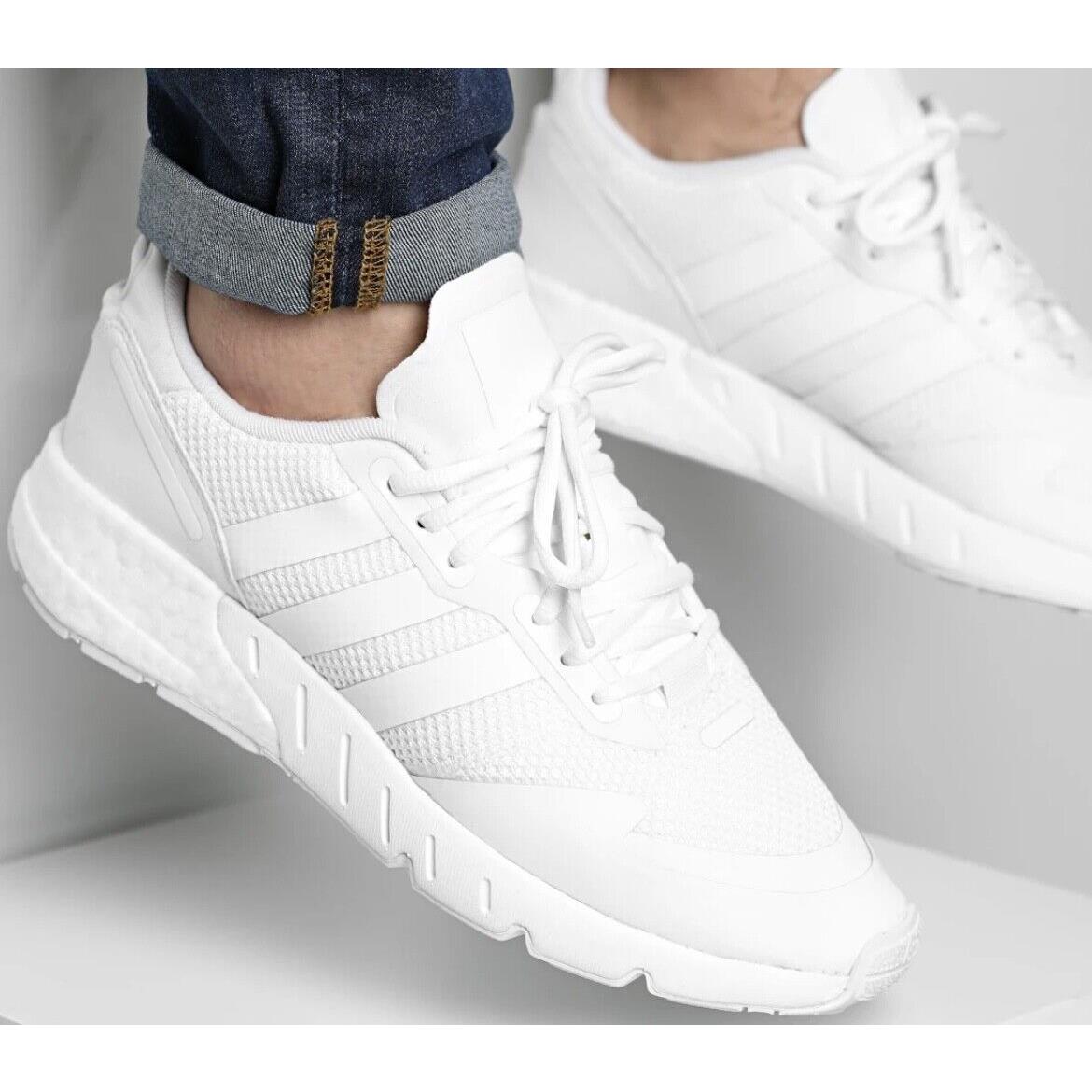 Cambio Peligro mañana Adidas ZX 1K Boost Men Casual Running Shoe White Athletic Trainer Sneaker |  692740467023 - Adidas shoes Boost - White | SporTipTop