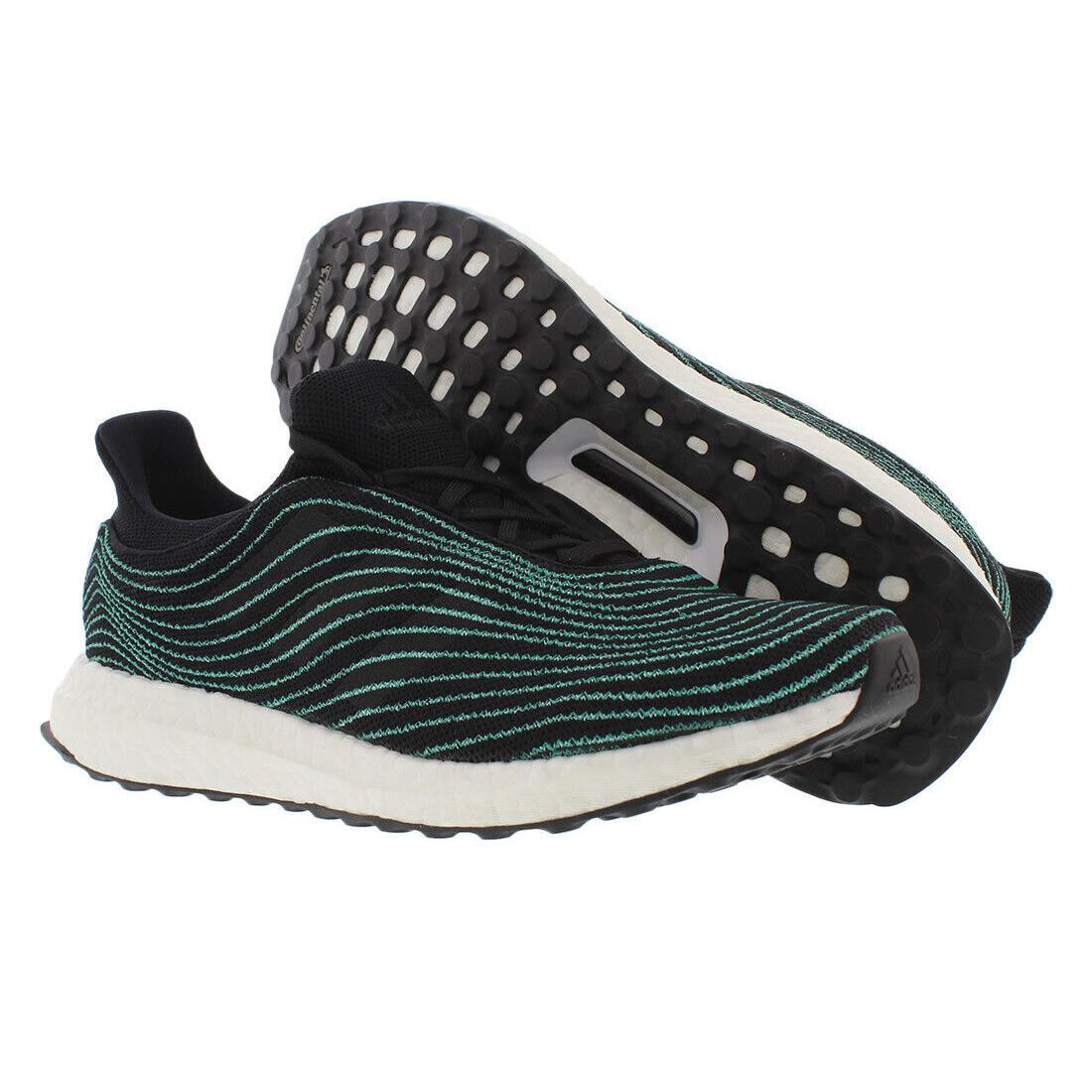 Men`s Adidas EH1184 Ultraboost Dna Parley Running Black/green Shoes Sneakers