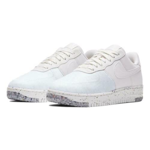 Nike Women`s Air Force 1 Crater `summit White` Shoes Sneakers CT1986-100 - Summit White/Summit White