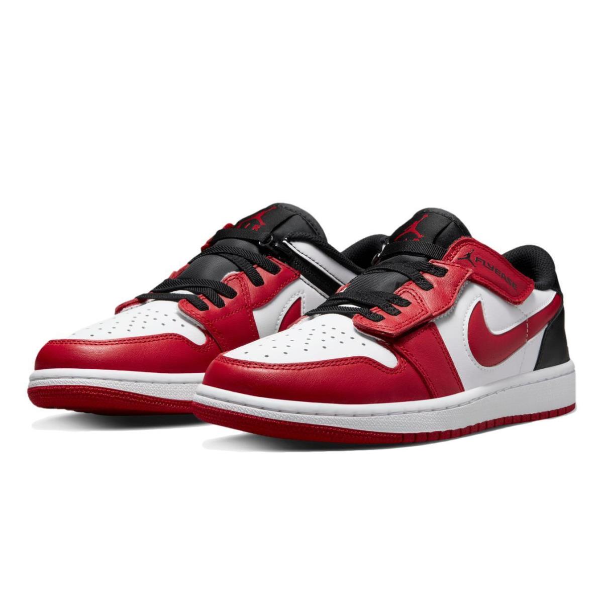 Nike Men`s Air Jordan 1 Low Flyease `white Gym Red` Shoes DM1206-163