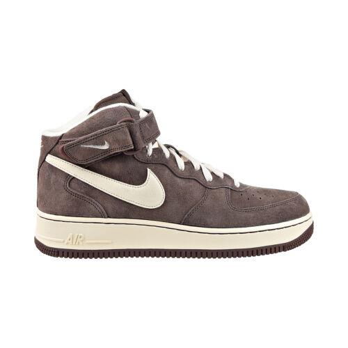 Nike Air Force 1 Mid Men`s Shoes Chocolate-cream DM0107-200 - Chocolate-Cream