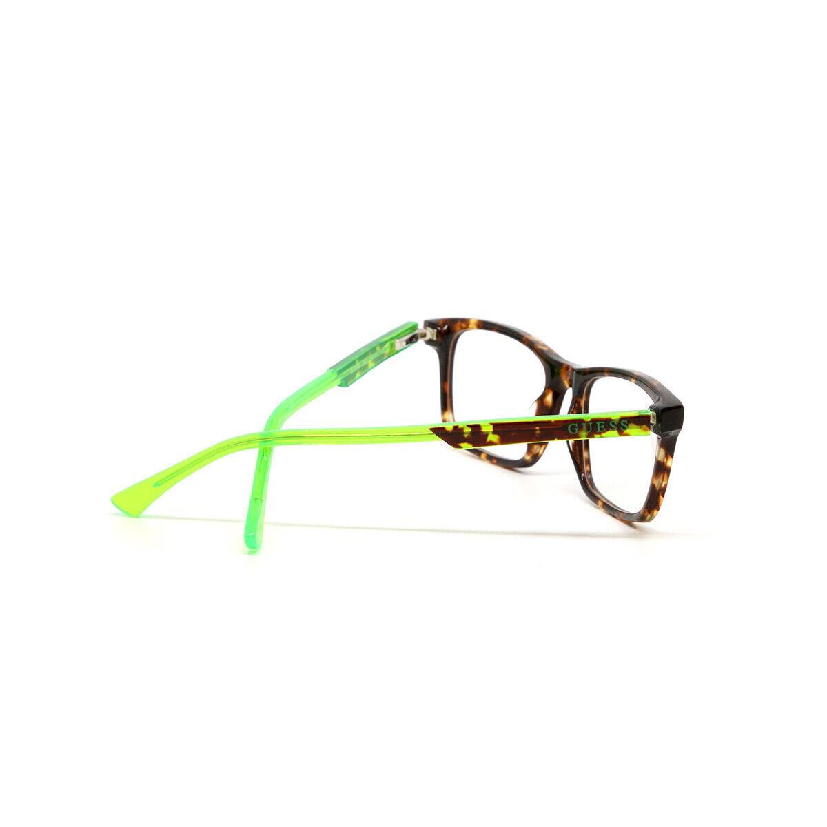 Guess GU9206 052 Tortoise Yellow Plastic Optical Eyeglasses Frame 49-16-135 GU