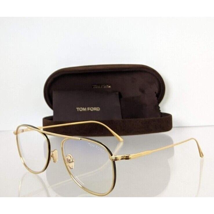 Tom Ford TF 5691 Eyeglasses 5691-B 030 FT 52mm Frame | 088482863108 - Tom  Ford eyeglasses - Gold Frame, Clear Lens | Fash Direct