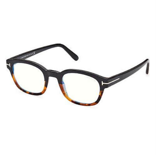 Tom Ford FT5808-B-005-49 Black Blue Light Eyeglasses