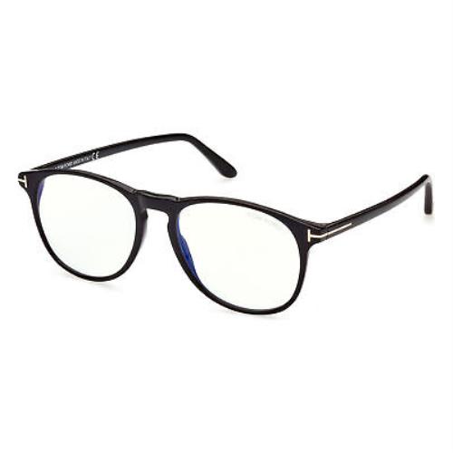 Tom Ford FT5805-B-001-52 Shiny Black Blue Light Eyeglasses