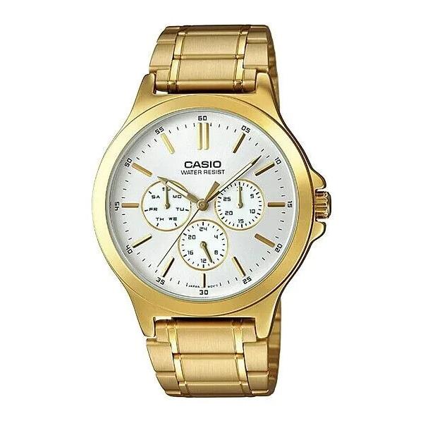 Casio Multi-dial Stainless Steel Men`s Watch MTP-V300G-7A