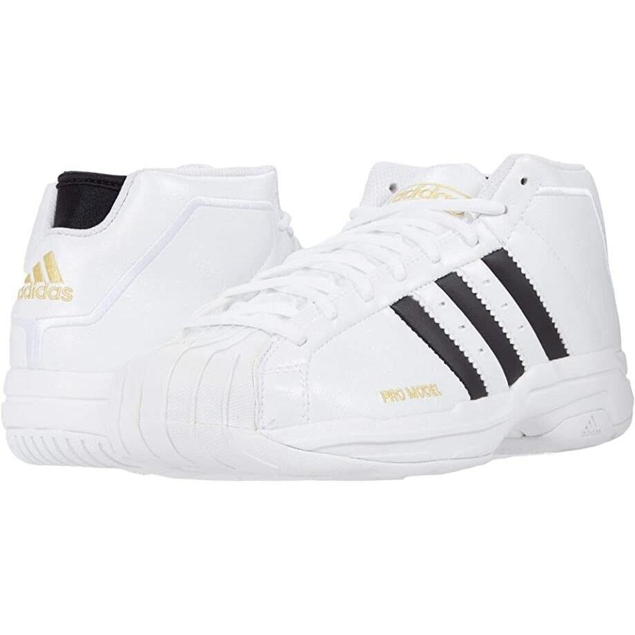 Adidas Pro Model 2G Asw 2020 Men Basketball Shoes White Black