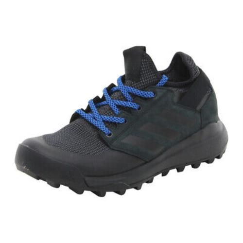 Adidas Men`s Mountainpitch Black/utility Black Hiking Sneakers Shoes Sz: 8
